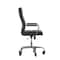 Flash Furniture Black LeatherSoft Roller Wheel Executive Chair GO-2286H-BK-RLB-GG - alternate 3
